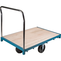 Chariot &agrave; plateforme robuste, 48" lo x 24" la, Capacit&eacute; de 2500 lb, Roues en Nylon Advanced Consulting and Training Ltd.
