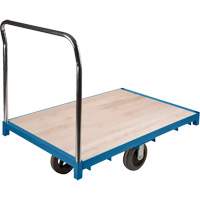 Chariot &agrave; plateforme robuste, 48" lo x 24" la x Capacit&eacute; 2000 lb, Roues en Caoutchouc Advanced Consulting and Training Ltd.