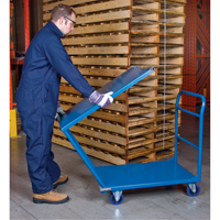 Shelf & Platform Truck, Steel, 24" W x 36" D x 40" H, 1300 lbs. Platform Capacity Advanced Consulting and Training Ltd.