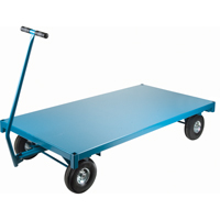 Platform Trucks - Ergonomic Platform Wagon Trucks, 36" W x 72" L, 1000 lbs. Capacity Advanced Consulting and Training Ltd.