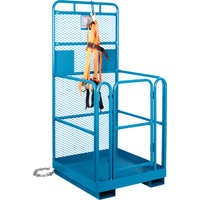 Nacelle &eacute;l&eacute;vatrice pour travail en hauteur, 36" x 36" x 72" h, Capacit&eacute; de 1000 lb, Acier Advanced Consulting and Training Ltd.