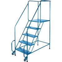 Tilt-N-Roll Ladders, Steel, 6 Steps, 22" Wide, 24" D x 56" H Top Step Advanced Consulting and Training Ltd.