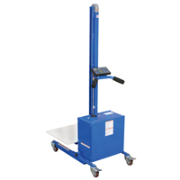 Gerbeur &agrave; plateforme &agrave; &eacute;l&eacute;vation rapide, M&eacute;canisme &eacute;lectrique, Capacit&eacute; de 175 lb, Levage max de 57" Advanced Consulting and Training Ltd.