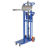 Gerbeur &agrave; plateforme hydraulique, M&eacute;canisme Pompe au pied, Capacit&eacute; de 750 lb, Levage max de 52" Advanced Consulting and Training Ltd.