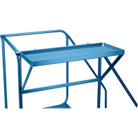 Mechanics/Maintenance Rolling Ladder, Steel, 4 Steps, 38" Platform Height Advanced Consulting and Training Ltd.