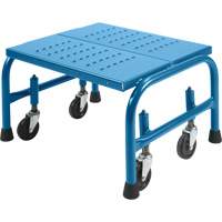 Rolling Step Stand 20 X 16 X 12, 1 Steps, 18" Step Width, 12" Platform Height, Steel Advanced Consulting and Training Ltd.