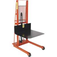 Gerbeur hydraulique &agrave; plateforme, M&eacute;canisme Pompe au pied, Capacit&eacute; de 1000 lb, Levage max de 60" Advanced Consulting and Training Ltd.