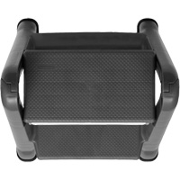 Folding Step Stool, 2 Steps, 19-1/2" x 20-1/2" x 22-3/4" High Advanced Consulting and Training Ltd.