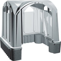 Outdoor Poly Shelters, 3 Walls, 7' L x 6' W x 7' H Advanced Consulting and Training Ltd.
