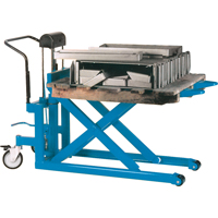 Chariots/tables hydrauliques de lev&eacute;e &agrave; ciseaux pour palettes, 42-1/2" lo x 20-1/2" la, Acier, Capacit&eacute; de 2200 lb Advanced Consulting and Training Ltd.