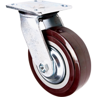 Roulette, Pivotant, 6" (152,4 mm), Polyur&eacute;thane, 850 lb (385 kg) Advanced Consulting and Training Ltd.