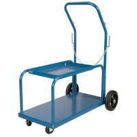 Mini-MIG Welding Cart, Rubber Wheels, 18" W x 36" L Base, 1000 lbs. Advanced Consulting and Training Ltd.