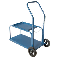 Mini-MIG Welding Cart, Rubber Wheels, 18" W x 36" L Base, 1000 lbs. Advanced Consulting and Training Ltd.