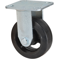 Mold-on Caster, Rigid, 5" (127 mm), Rubber, 440 lbs. (199 kg.) Advanced Consulting and Training Ltd.
