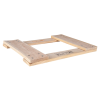 Hardwood Dolly Frame, Not Included Wheels, 900 lbs. Capacity, 18" W x 24" D x 1.5" H Advanced Consulting and Training Ltd.