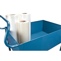 Deep Lipped Service Cart, 2 Tiers, 24" W x 47" H x 36" D, 1200 lbs. Capacity Advanced Consulting and Training Ltd.