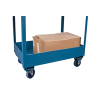 Deep Lipped Service Cart, 2 Tiers, 24" W x 47" H x 36" D, 1200 lbs. Capacity Advanced Consulting and Training Ltd.