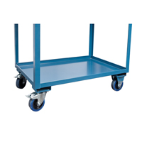 Mobile Service Cart, 2 Tiers, 24" W x 57" H x 40" D, 1200 lbs. Capacity Advanced Consulting and Training Ltd.
