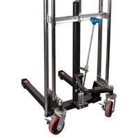 Gerbeur hydraulique &agrave; plateforme, M&eacute;canisme Pompe au pied, Capacit&eacute; de 880 lb, Levage max de 60" Advanced Consulting and Training Ltd.