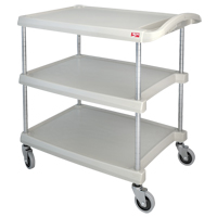 myCart Utility Cart, 3 Tiers, 20" x 35-1/2" x 30", 400 lbs. Capacity Advanced Consulting and Training Ltd.
