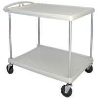 myCart Utility Cart, 2 Tiers, 26" x 36-7/8" x 36", 400 lbs. Capacity Advanced Consulting and Training Ltd.