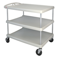 myCart Utility Cart, 3 Tiers, 26" x 36-7/8" x 36", 500 lbs. Capacity Advanced Consulting and Training Ltd.