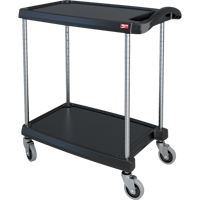 myCart Utility Cart, 2 Tiers, 16" x 35-1/2" x 27", 300 lbs. Capacity Advanced Consulting and Training Ltd.