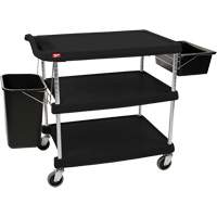 myCart Utility Cart, 3 Tiers, 20" x 35-1/2" x 30", 400 lbs. Capacity Advanced Consulting and Training Ltd.