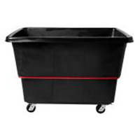Heavy-Duty Utility Truck, Black Recycled Plastic, 59"/34-5/8" L x 34"/59-1/64" W x 42-1/16"/42-7/8" H, 27 cu. ft. Volume, 1200 lbs. Capacity Advanced Consulting and Training Ltd.