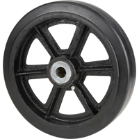 Roulettes en caoutchouc moul&eacute;, 8" (203,2 mm) dia. x 2" (50,8 mm) la, Capacit&eacute; de 600 lb (272,155 kg) Advanced Consulting and Training Ltd.