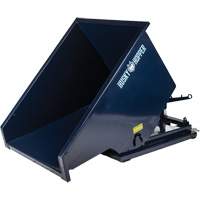 Self-Dumping Hopper, Steel, 3/4 cu.yd., Blue Advanced Consulting and Training Ltd.