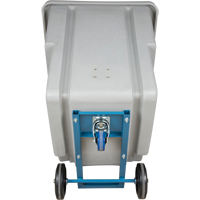 Chariot basculeur en acier, Poly&eacute;thyl&egrave;ne, 0,625 vg³, Capacit&eacute; de charge de 500 lb Advanced Consulting and Training Ltd.