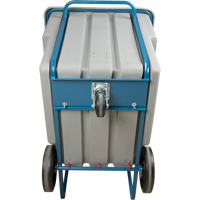 Chariot basculeur en acier, Poly&eacute;thyl&egrave;ne, 1,1 vg³, Capacit&eacute; de charge de 1250 lb Advanced Consulting and Training Ltd.