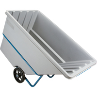 Chariot basculeur en acier, Poly&eacute;thyl&egrave;ne, 1,1 vg³, Capacit&eacute; de charge de 2000 lb Advanced Consulting and Training Ltd.