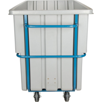 Chariot basculeur en acier, Poly&eacute;thyl&egrave;ne, 1,1 vg³, Capacit&eacute; de charge de 2000 lb Advanced Consulting and Training Ltd.