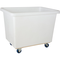 Tapered Wall Box Truck, White Polyethylene, 43" L x 30" W x 34" H, 16 cu. ft. Volume, 600 lbs. Capacity Advanced Consulting and Training Ltd.