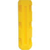 Slim Column Protector, 3" x 3" Inside Opening, 12" L x 12" W x 42" H, Yellow Advanced Consulting and Training Ltd.