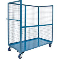 Wire Mesh Stock Truck, Steel, 24" x 55" x 36", 1200 lbs. Capacity Advanced Consulting and Training Ltd.