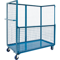 Wire Mesh Stock Truck, Steel, 24" x 55" x 36", 1200 lbs. Capacity Advanced Consulting and Training Ltd.