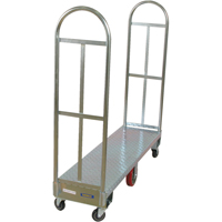 Chariot &agrave; plateforme U-Boat, 60" lo x 16" la x Capacit&eacute; 1750 lb, Roues en Polyur&eacute;thane Advanced Consulting and Training Ltd.
