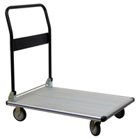 Folding Handle Platform Truck, Aluminum, 550 lbs., 35-1/2" L x 24" W, 35-1/2" High Advanced Consulting and Training Ltd.
