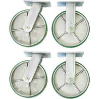 8" Caster Set for Platform Truck Advanced Consulting and Training Ltd.