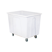 Box Truck, White Polyethylene, 46" L x 34" W x 40" H, 25 cu. Ft. Volume, 600 lbs. Capacity Advanced Consulting and Training Ltd.