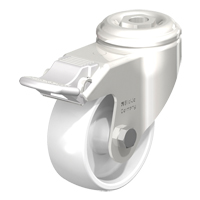 Impact-Resistant Nylon Caster, Swivel with Brake, 3-1/8" (79.5 mm) Dia., 265 lbs. (120 kg.) Capacity Advanced Consulting and Training Ltd.