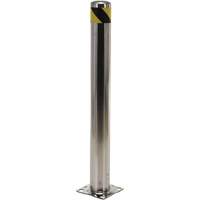 Butoir de s&eacute;curit&eacute;, Acier inoxydable, 42" h x 8" la, Argent Advanced Consulting and Training Ltd.