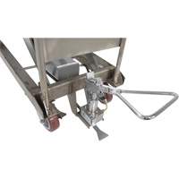 Manual Hydraulic Scissor Lift Table, 47" L x 24" W, Partial Stainless Steel, 2000 lbs. Capacity Advanced Consulting and Training Ltd.