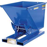 Conteneur autobasculeur, Acier, 1/2 vg³, Bleu Advanced Consulting and Training Ltd.
