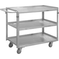 Chariot avec tablettes de calibre industriel, 3 Tiers, 16-3/4" la x 34" h x 30-7/16" p, Capacit&eacute; 600 lb Advanced Consulting and Training Ltd.