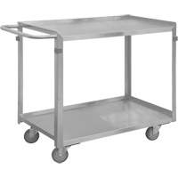 Chariot avec tablettes de calibre industriel, 2 Tiers, 16-3/4" la x 34" h x 36-7/16" p, Capacit&eacute; 600 lb Advanced Consulting and Training Ltd.