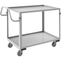 Chariot avec tablettes de calibre industriel, 2 Tiers, 22-1/2" la x 36-1/2" h x 42-7/16" p, Capacit&eacute; 600 lb Advanced Consulting and Training Ltd.